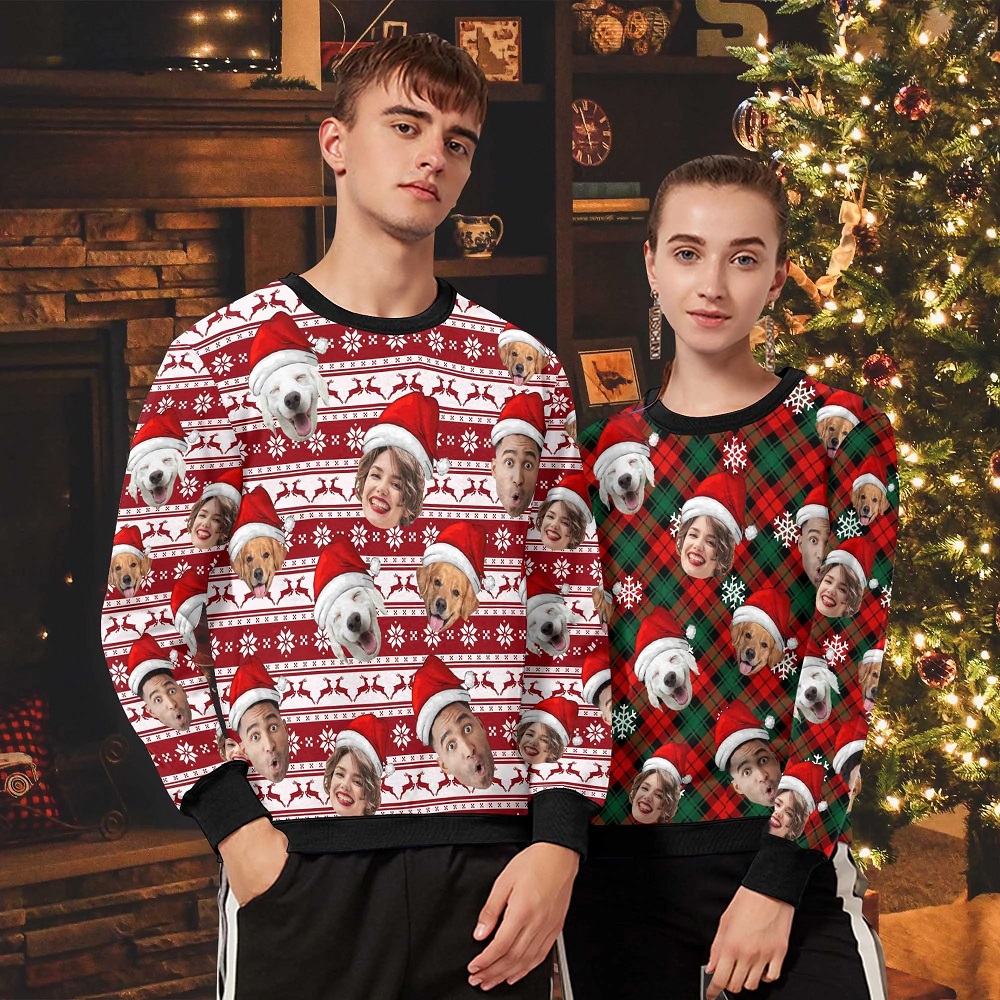 personalized christmas sweater