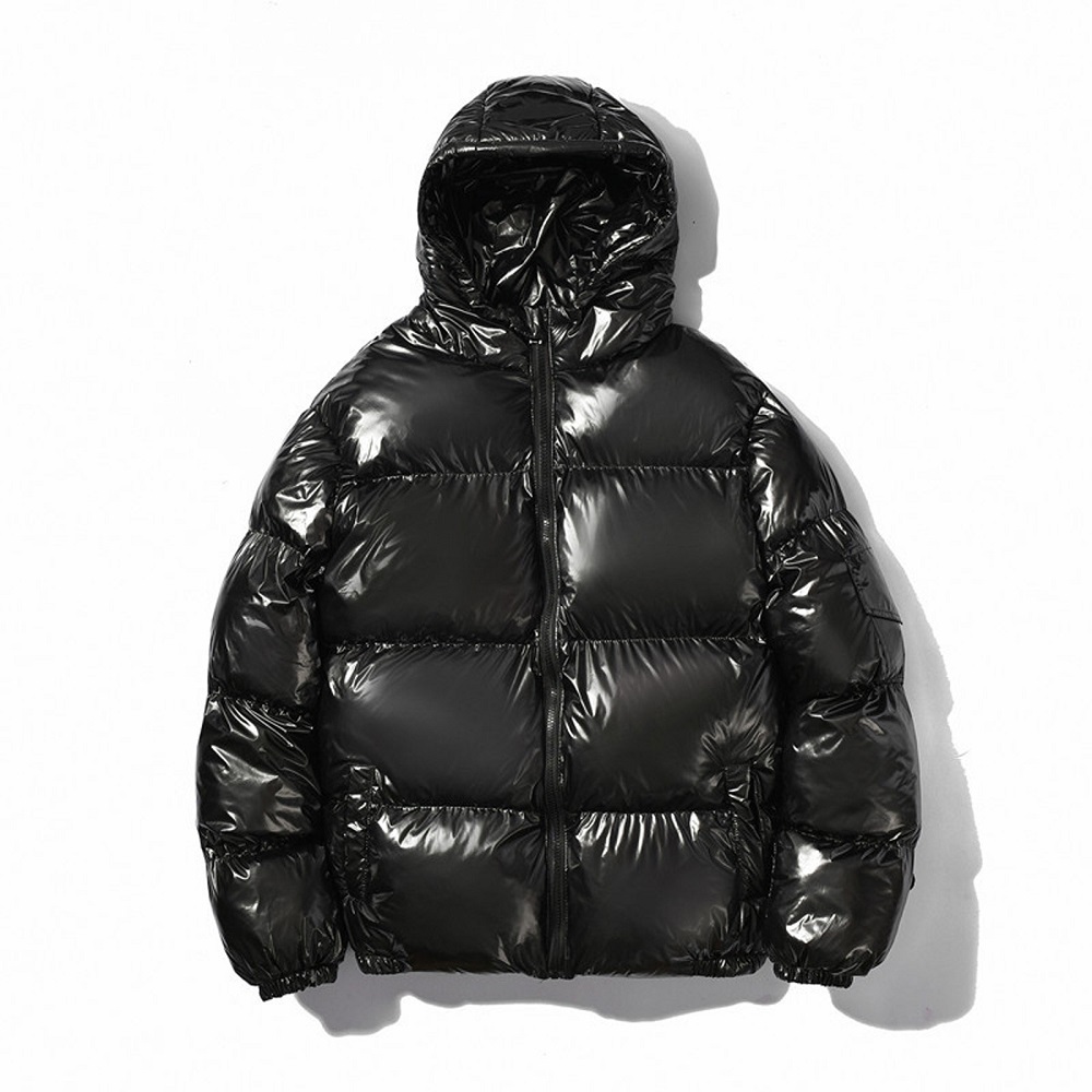 puffer jacket with hood