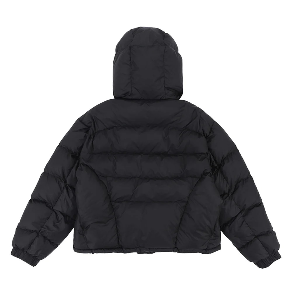 puffer jacket with hood