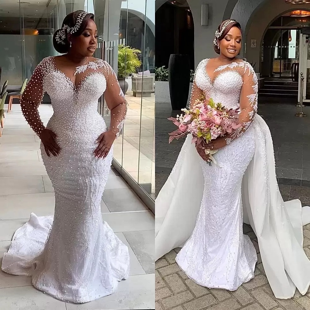 plus size wedding gown