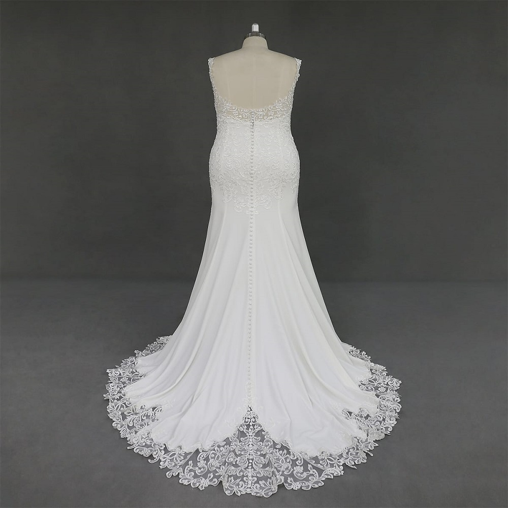 plus size wedding gown