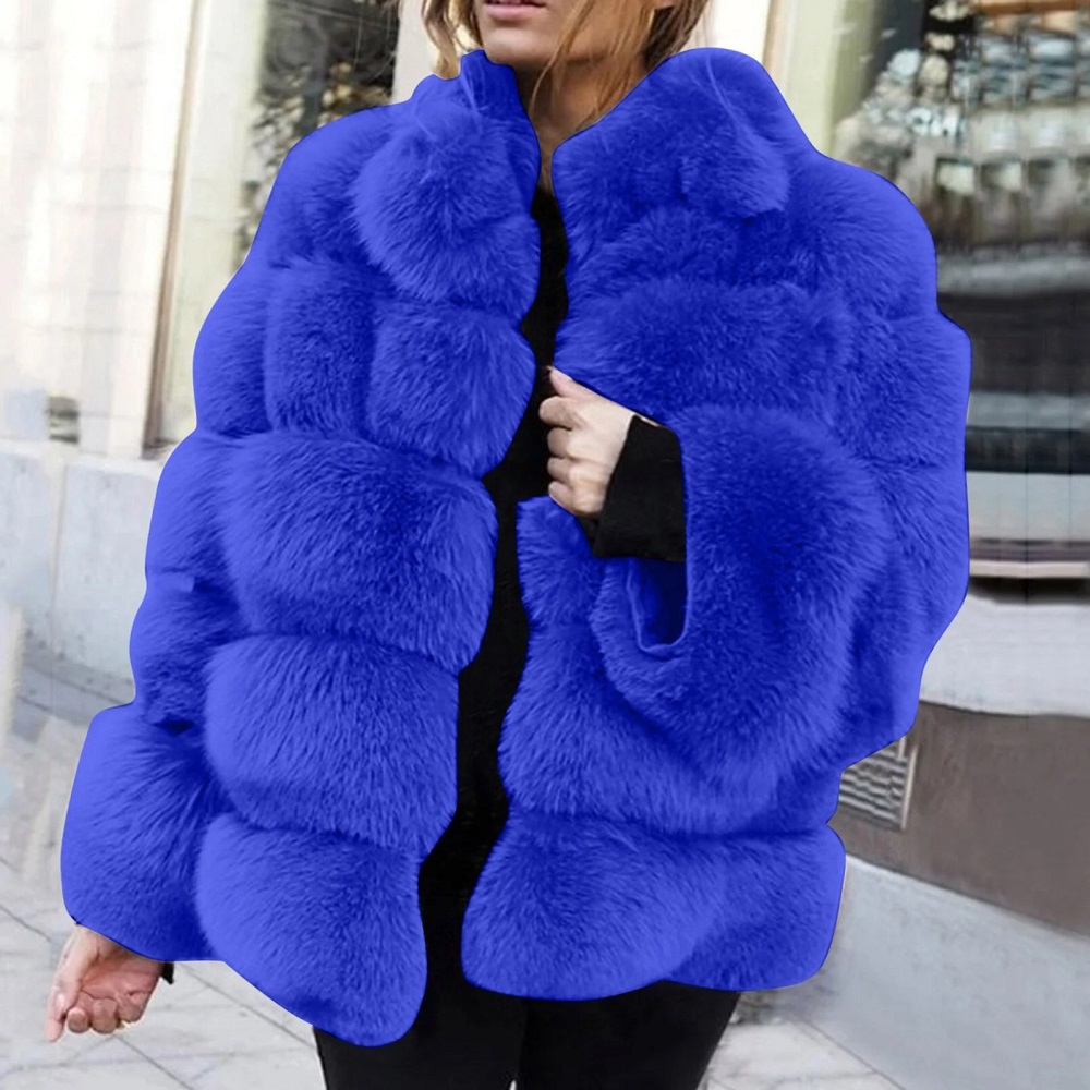 fluffy fur coat