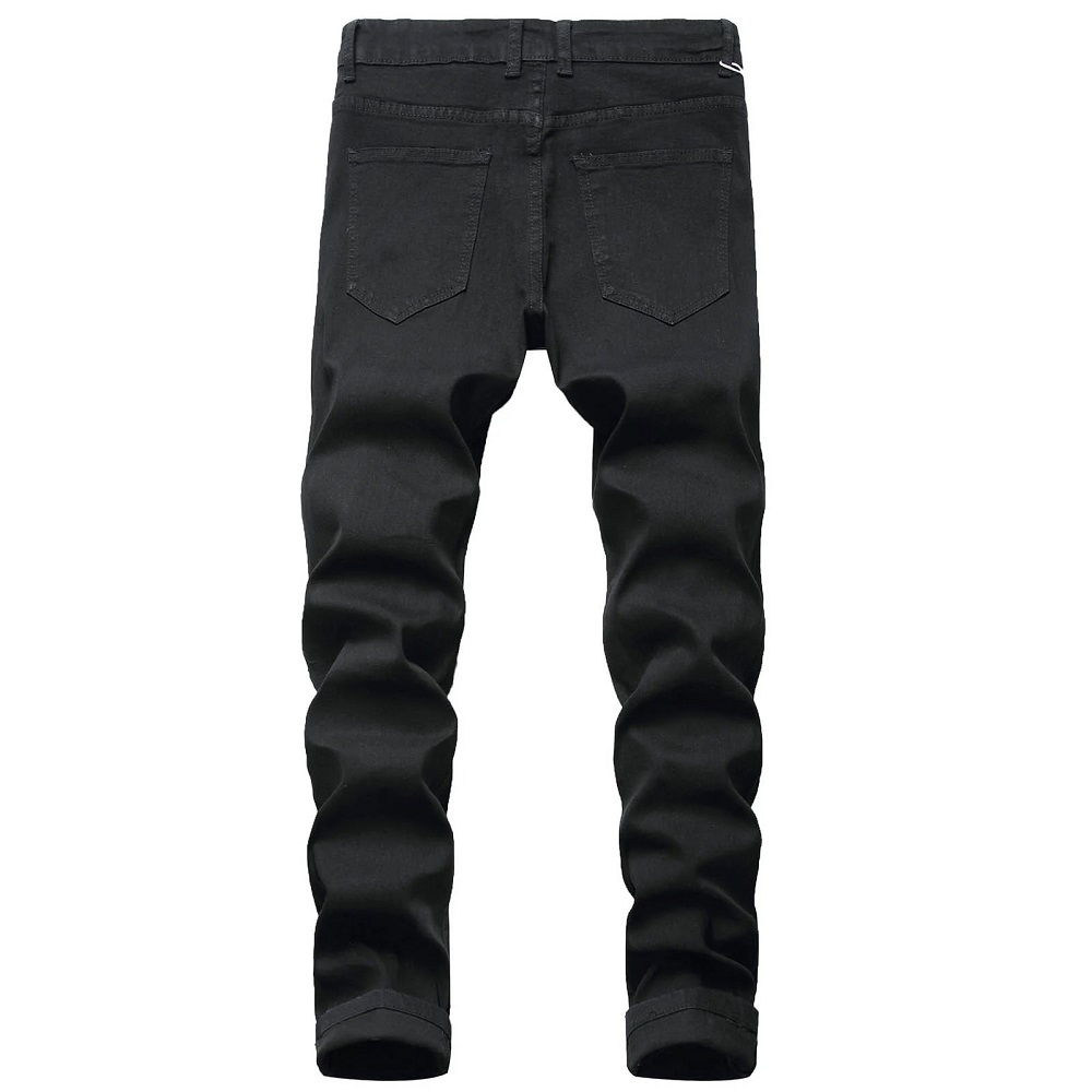 black slim fit jeans