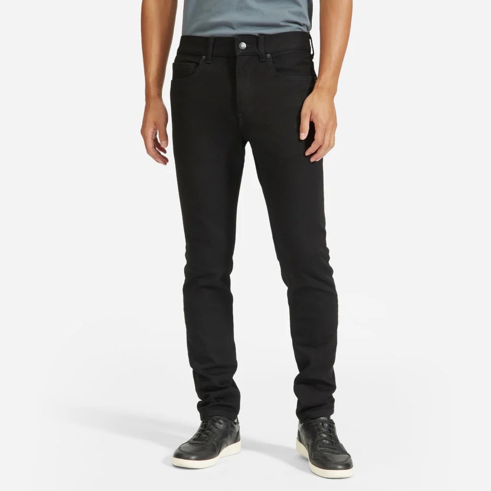 black slim fit jeans