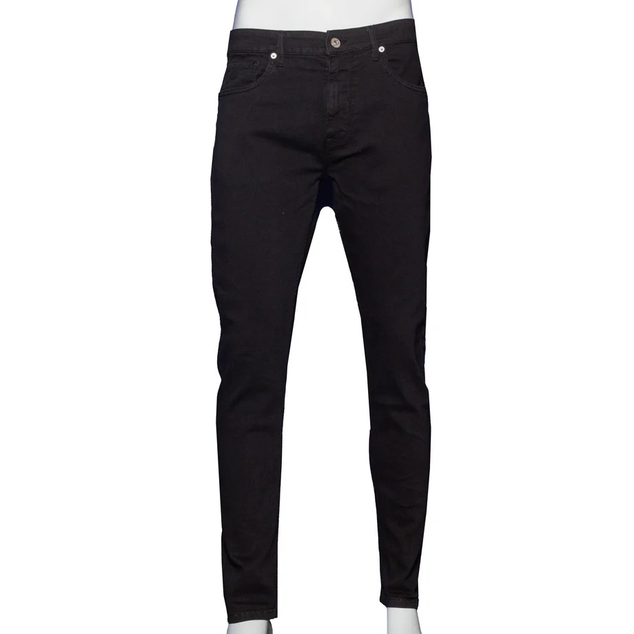 black slim fit jeans