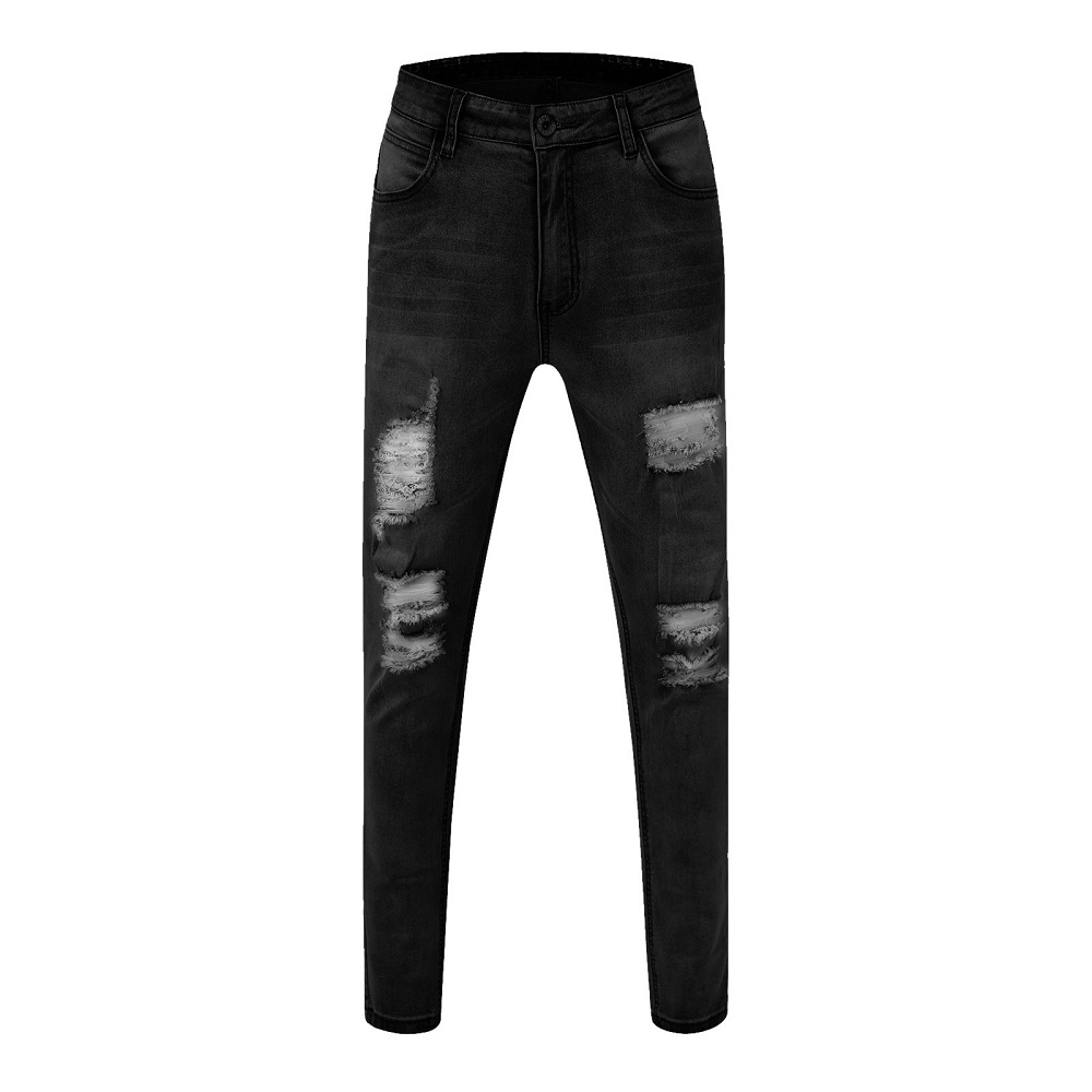 black slim fit jeans