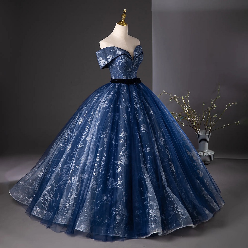 elegant ball gown