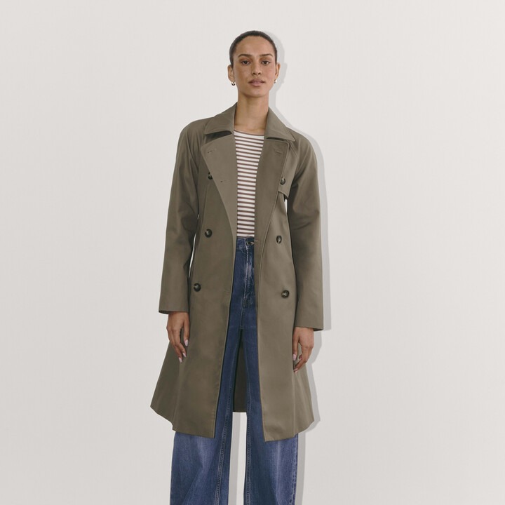 modern trench coat