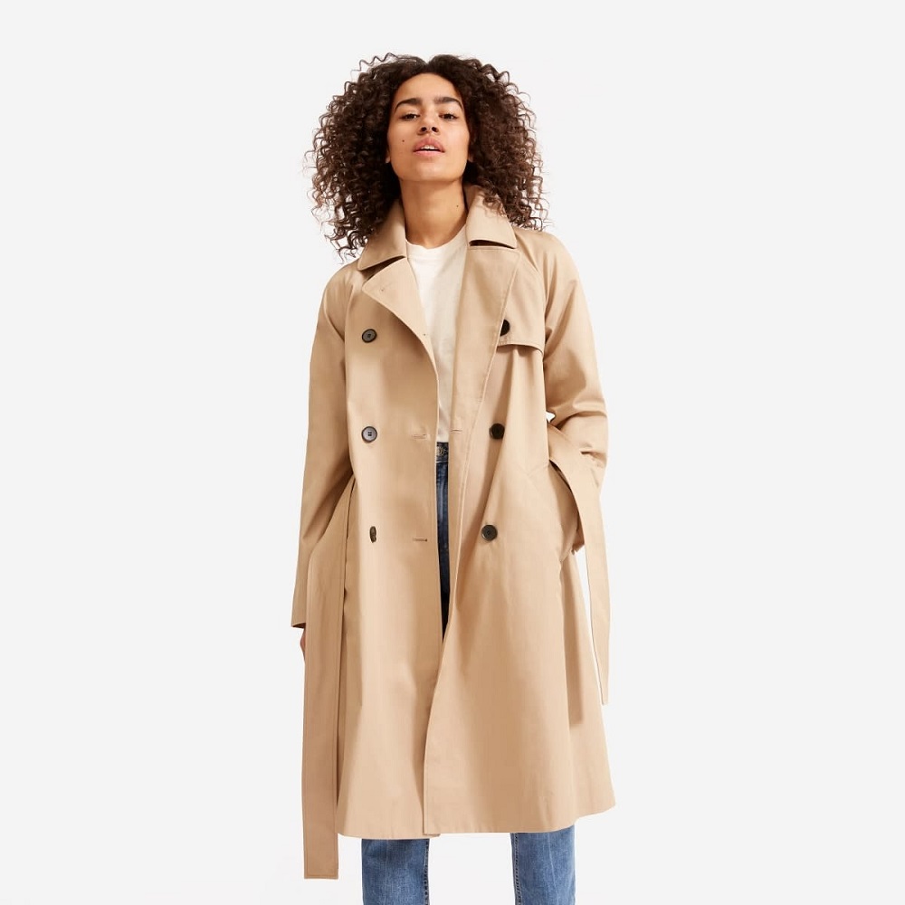 modern trench coat