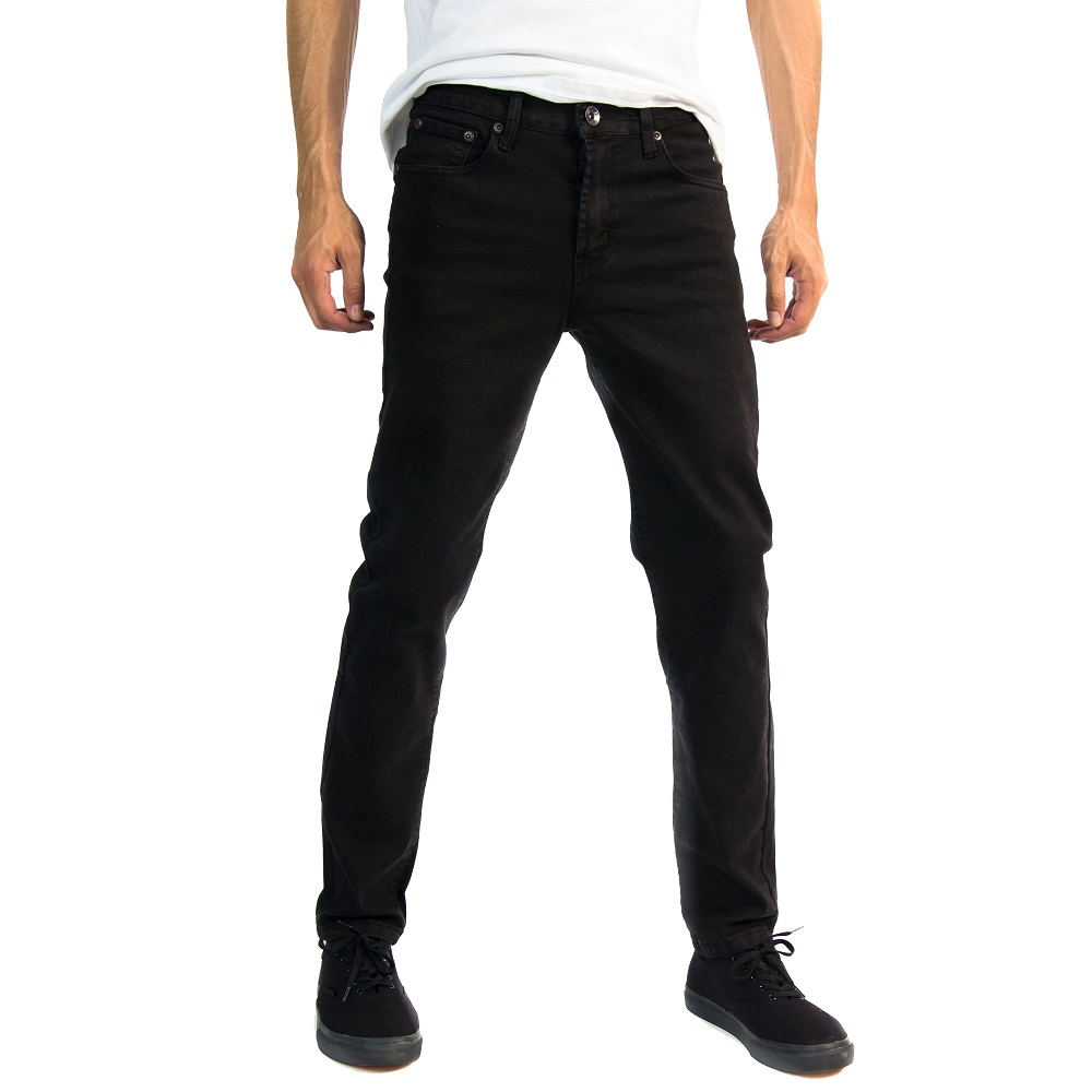 black slim fit jeans