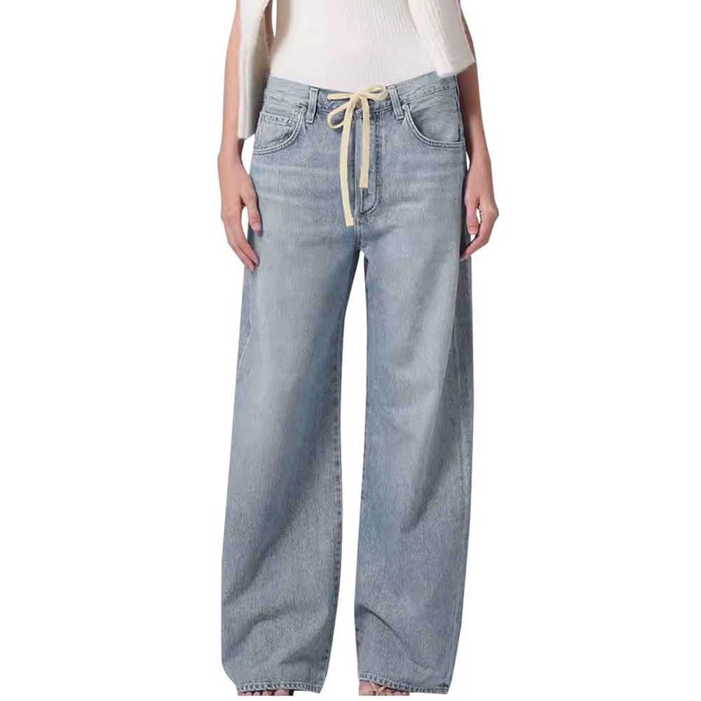 baggy denim jeans
