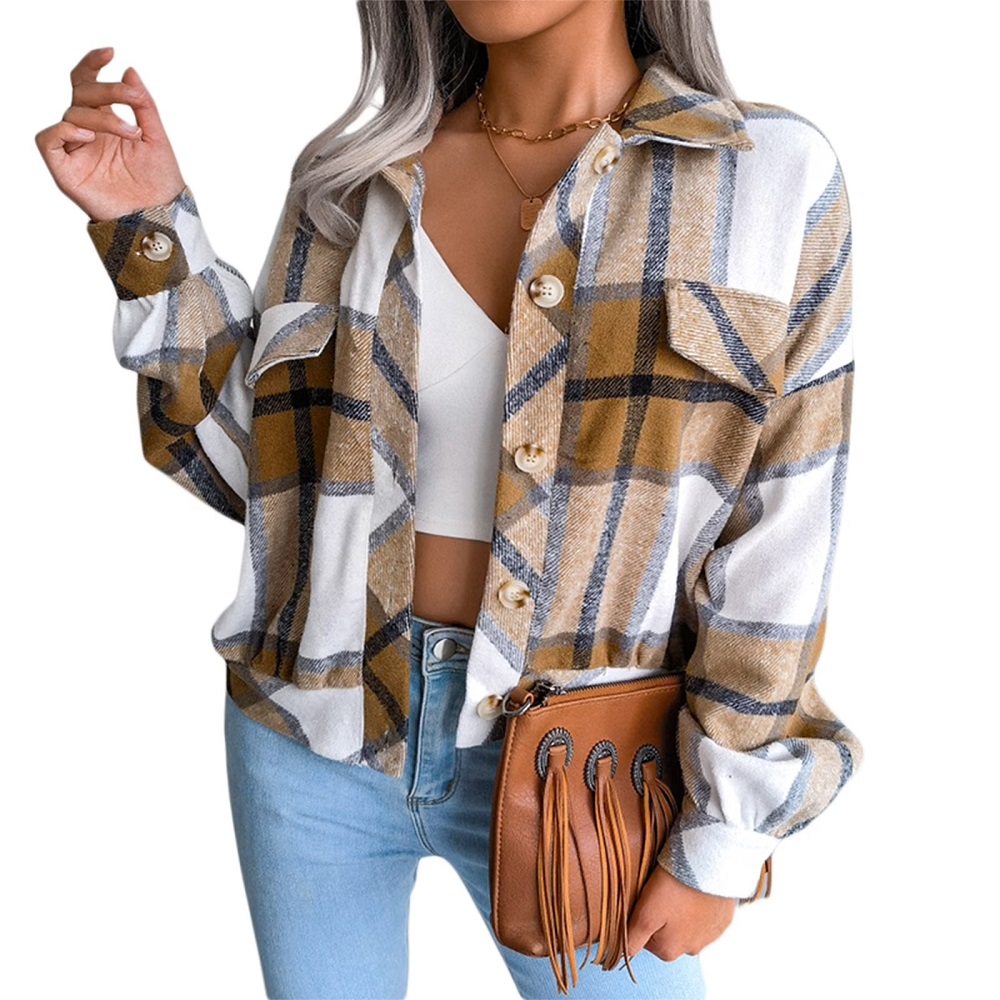 plaid shirt jacket