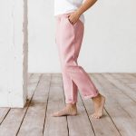 women linen pants