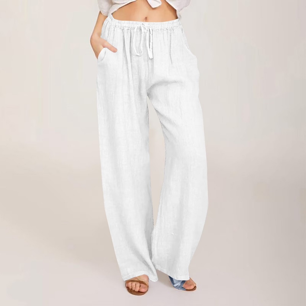 women linen pants