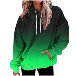 green hoodies womens
