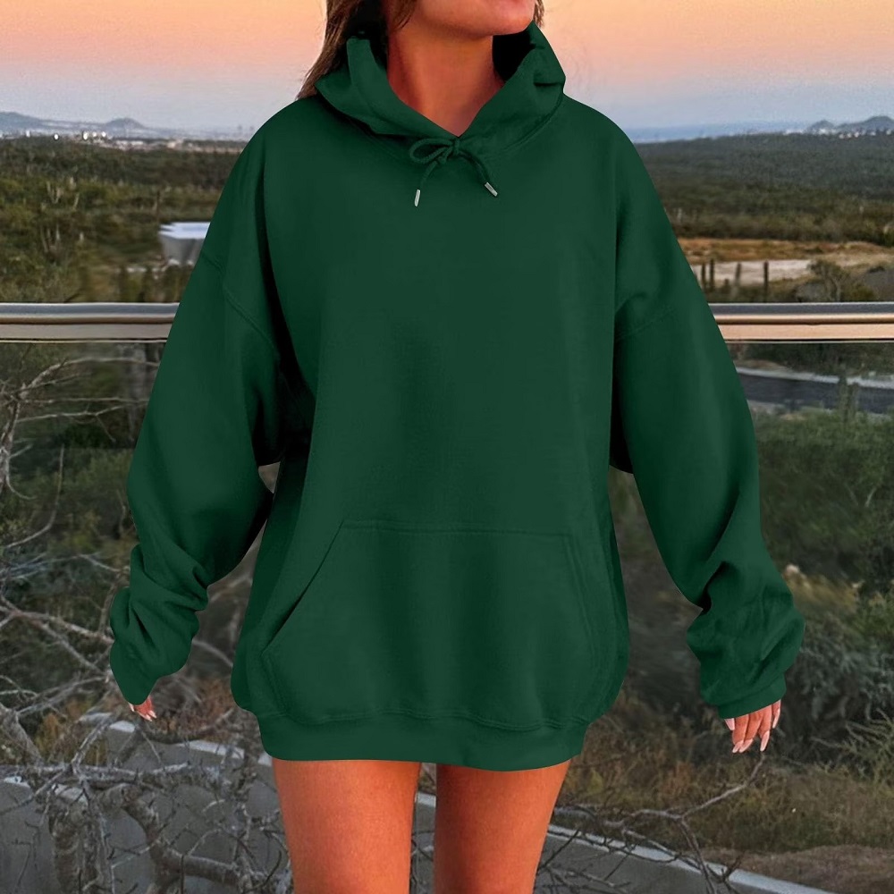 green hoodies