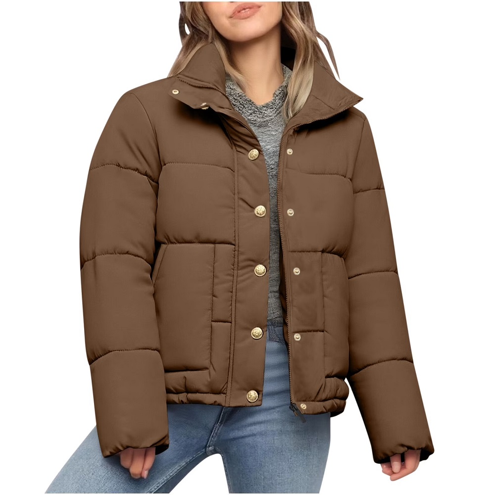 lightweight puffer jacket women