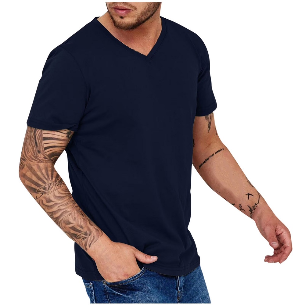 men's v neck t shirts