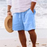 linen shorts mens