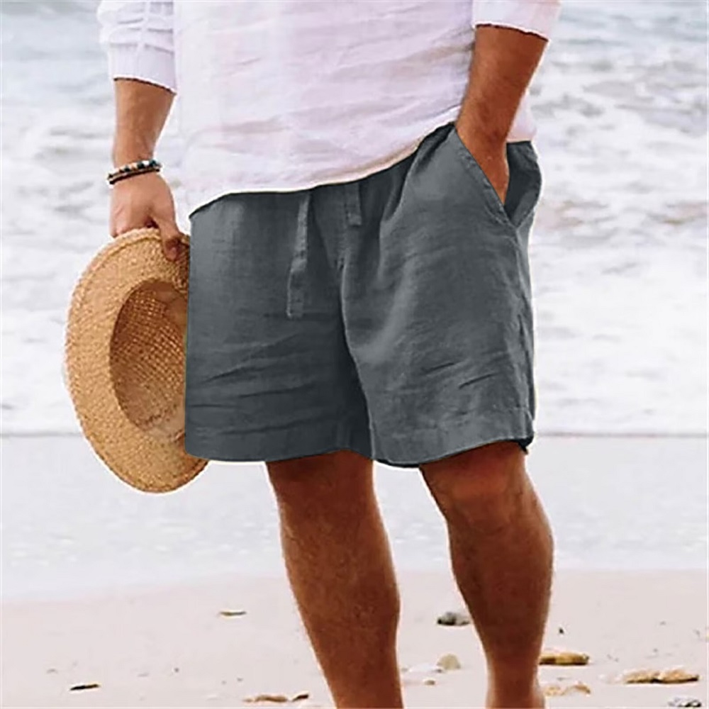 linen shorts 