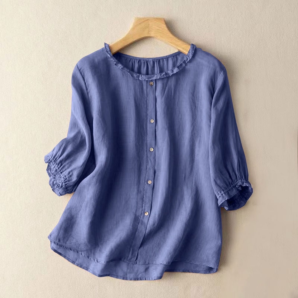 womens linen tops