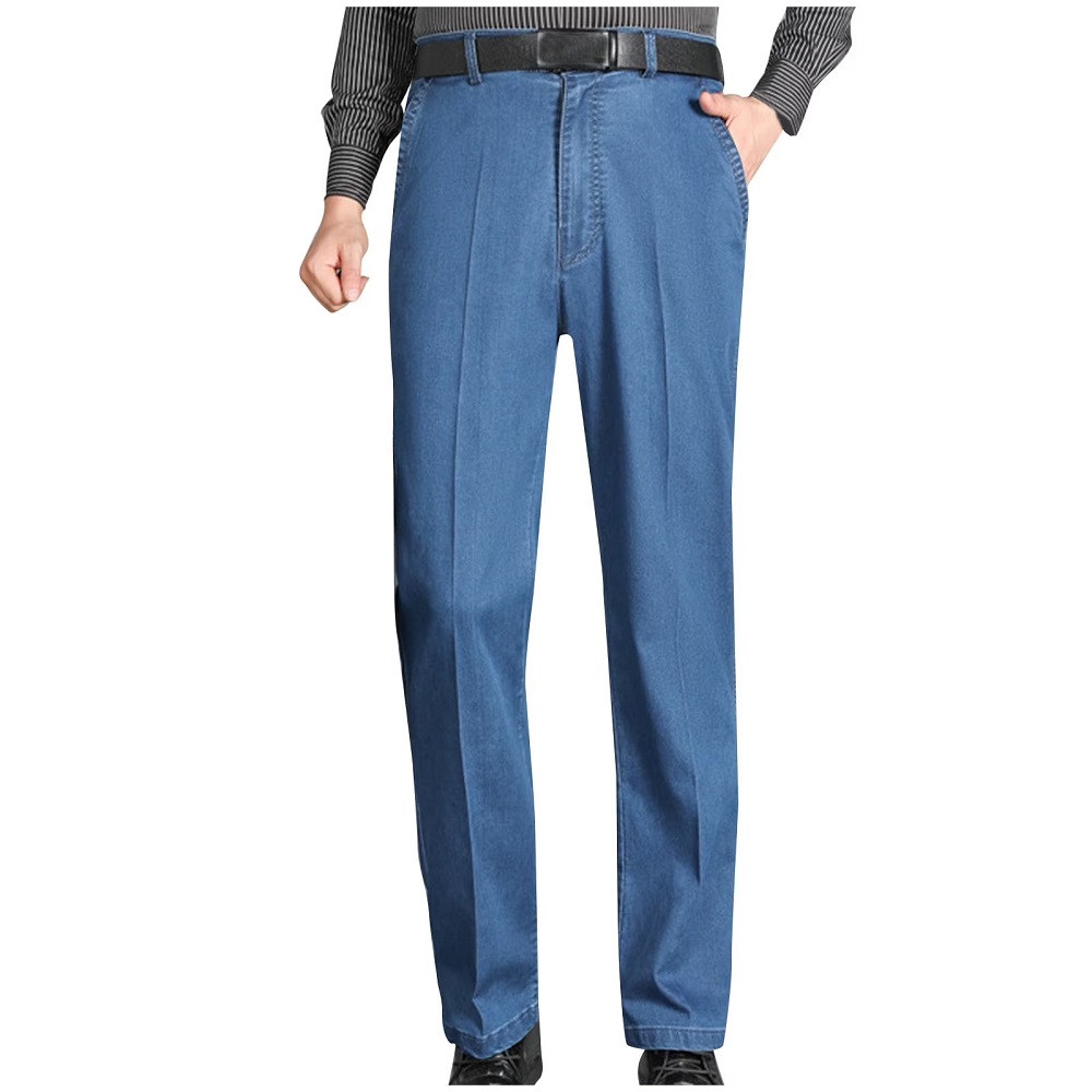 mens elastic waist pants