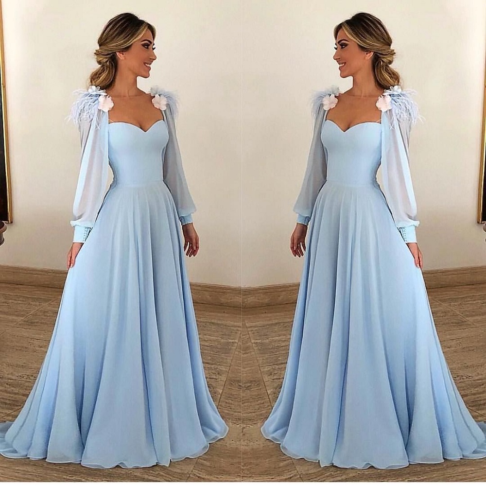 a line long dress formal