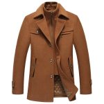 men's wool trench coat